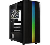 Case per PC - BITFENIX - Saber Mesh FRGB - Mid tower - ATX - Nero - Pannello frontale in vetro temperato e mesh - Nouvo