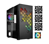 BitFenix - Case Tracery A-RGB Midi Tower ATX esteso (E-ATX) 1 Porta USB 3.1 Colore Nero (Finestrato) - SPEDIZIONE GRATUITA