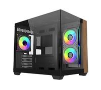Cooler Master Elite 481 Wood Mini Tower Nero