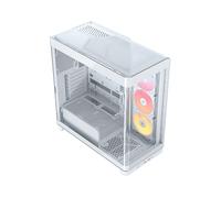 CORSAIR FRAME 4500X RS-R ARGB Case Mid-Tower per PC con Vetro Panoramico - Sistema di Montaggio InfiniRail, Adatto a Due Radiatori da 360 mm, Anti-Sag della GPU, Include 3 Ventole RS120R - Bianco