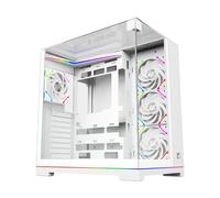 Case per PC da gioco XYZ Tesseract Cristal 3D/4x Vortex A-RGB/ATX/USB C/Nero