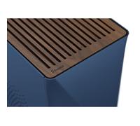 Case per PC - FRACTAL DESIGN - Era 2 Midnight Blue - m-ITX, 2 ventole da 120 mm, USB3.1 Type C, scheda riser PCIe 4.0