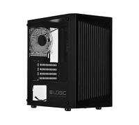 CASE PER PC GAMING MODECOM Logic Atos ARGB Vetro Temperato Nero - Materiale in Vetro temperato e Acciaio