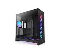 Case PC NZXT H9 Flow RGB+ Midi Tower Nero con Vetro Temperato e Illuminazione RGB Multipla