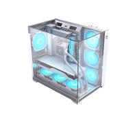 CASE PER PC HIDITEC SKY - Materiale in SECC e vetro temperato, Dimensioni 420 x 400 x 285 mm