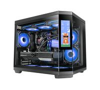 Case computer desktop ATX Mars Gaming MC3TCORELCDM Nero