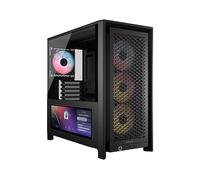 CASE PER PC MID-TOWER CORSAIR FRAME 4000D LCD RS ARGB - Materiale in plastica, acciaio, vetro temperato