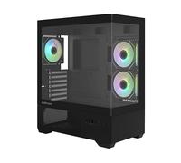 Case PC Medio tower ZALMAN Chronix V2 ZM-CHROV2BK Vetro temperato 3x A-RGB USB-C Nero - Nouvo