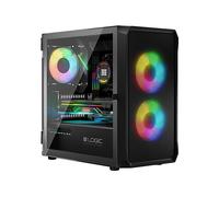 CASE PER PC MODECOM PORTOS ARGB MINI USB 3.0 - Materiale in metallo, Dimensioni 20 x 38,5 x 39 cm