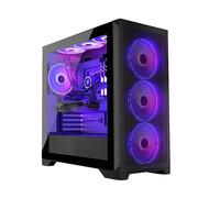 CASE PER PC MODECOM Volcano Expanse S ARGB - Materiale in acciaio e vetro temperato