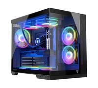 CASE PER PC MODECOM Volcano Panorama APEX ARGB 7F Black - Materiale in acciaio e vetro temperato