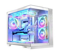 CASE PER PC MODECOM Volcano Panorama APEX ARGB 7F MIDI - Materiale in vetro temperato e acciaio