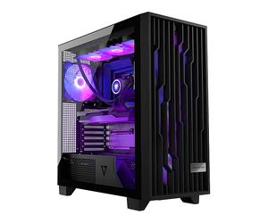 CASE PER PC MODECOM Volcano Perun Apex ARGB Midi Nero - Materiale in Acciaio