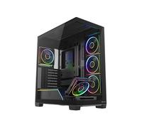 CASE PER PC MODECOM Volcano Stellar Plus ARGB MIDI 5F - Materiale in acciaio e vetro temperato