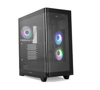 CASE PER PC NOX Hummer ETHER - Materiale in SPCC, Acciaio, Vetro Temperato