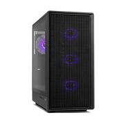 CASE PER PC NOX Infinity IOTA - Materiale in acciaio e vetro temperato