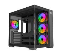 CASE PER PC REDRAGON GC-623-PRO - Materiale in vetro temperato e acciaio