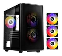 Case per PC senza alimentatore - BITFENIX Nova Mesh SE M-ATX ARGB (Nero) - Mini torre - Formato micro-ATX - Nouvo