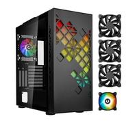 Case per PC senza alimentatore - BITFENIX Tracery ARGB (Nero) - Medium tower - Formato E-ATX - Nouvo