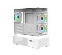 Case PC ZALMAN CHRONIX V2 ZM-CHROV2WH Medio tower ATX 3x120mm A-RGB Vetro temperato Bianco - Nouvo