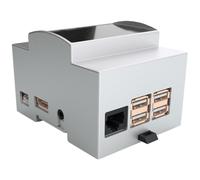 Case per Raspberry PI 3 su Guida DIN - Contenitore Modulare per Quadri Elettrici
