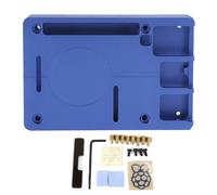Case per Raspberry Pi 4, in lega di alluminio anticorrosione con luce ambientale a colori variabili per un'esperienza informatica estetica e
