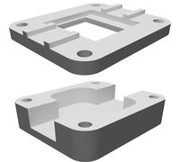 Case per Sensore Colore TCS34725 Modulo Arduino Connessione I2C Stampato
