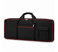 Case per Tastiera a 61 Tasti per Sequential Prophet Rev2 2017-2026+ | 600D Oxford Impermeabile Portatile Imbottita Borsa per Tastiera Elettronica Maniglia e Spallacci per Zaino Tasche Multiple