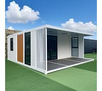 Case prefabbricate espandibili di lusso del contenitore 1920FT 2-3 camere da letto piccole pieghevoli per vita adulta