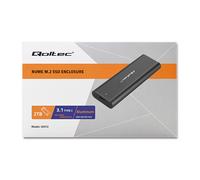Case Qoltec | Alloggiamento per unità SSD M.2 | NVME | PCI-E | USB tipo C