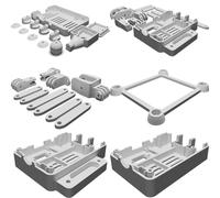 Case Raspberry Pi Supporto Camera per OctoPrint OB1515 Open Beam Stampante