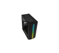 Case Semitower - Bitfenix - Saber Mesh RGB - Nero - 4 vani interni - Raffreddamento ad aria