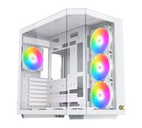 Case senza alimentatore - XIGMATEK CUBI II Arctic - Cubo - Formato E-ATX - Bianco - Nouvo