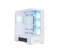 Case senza alimentatore - ZALMAN P40 DS - Media torre - Formato ATX - Bianco
