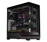 Case SHOWBUI WAVE 82B - Gaming Tower- ATX- 4x12cm ARGB fan- 2xUSB3- Type-C- Darker Temp Glass Side & Front Panel