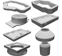 Case Sigillabile per Raspberry Pi HQ Camera Alloggio Obiettivi Canon Kit
