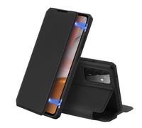 Case Skin Pro Bookcase Skin X per Samsung Galaxy A72 4G Black
