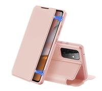 Case Skin Pro Bookcase Skin X per Samsung Galaxy A72 4G Roza