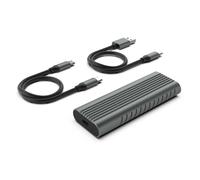 Case SSD M 2 NVMe/PCIe USB C e USB A 3.2 Gen2 fino a 10Gbps UASP Enclosure