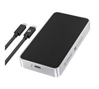 Case SSD NVMe M.2 ORICO 80Gbps, Raffreddamento Passivo Silenzioso, Compatibile Thunderbolt 5/4/3/USB4, Supporta SSD M.2 NVMe M-Key 2280, per Mac/PC Alta Prestazione - X50