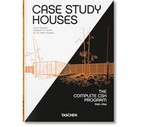 CASE STUDY HOUSES. EDIZ. FRANCESE, INGLESE E TEDESCA. 40TH ANNIVERSARY EDITION