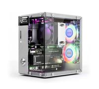 Case Sunfounder PIRONMAN5 Acrilico con Display RGB per Raspberry Pi 5