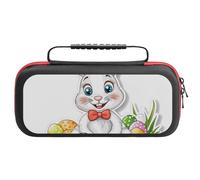 Case Switch 2Easter Con 15 Accessori Bundle , Cover Ufficiale Rosso , Tasca Trasporto Skull & Co One Size