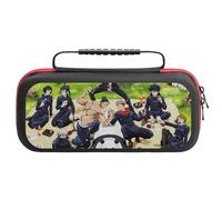 Case Switch 2Jujutsu Kaisen Con 15 Accessori Bundle , Cover Ufficiale Rosso , Tasca Trasporto Skull & Co One Size