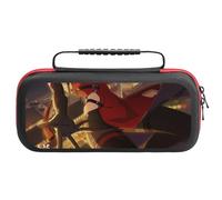 Case Switch 2Naruto Mobile Con 15 Accessori Bundle , Cover Ufficiale Rosso , Tasca Trasporto Skull & Co One Size