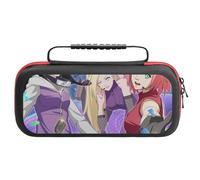 Case Switch 2Naruto Mobile Con 15 Accessori Bundle , Cover Ufficiale Rosso , Tasca Trasporto Skull & Co One Size