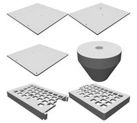 Case Tastiera 65% per Layout WhiteFox Switch Cherry Hand-Wired Progetto DIY