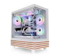 Case Thermaltake View 270 Plus WS ARGB Snow ATX EATX Vetro Temperato ARGB Bianco