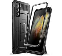 CASE Unicorn Beetle Pro Series Case Designed for Galaxy S21 5G (2021 Release), Full-Body Dual Layer Rugged Holst Black