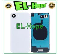 CASE VETRO SCOCCA POSTERIORE BACK COVER PER APPLE IPHONE 16E BIANCO